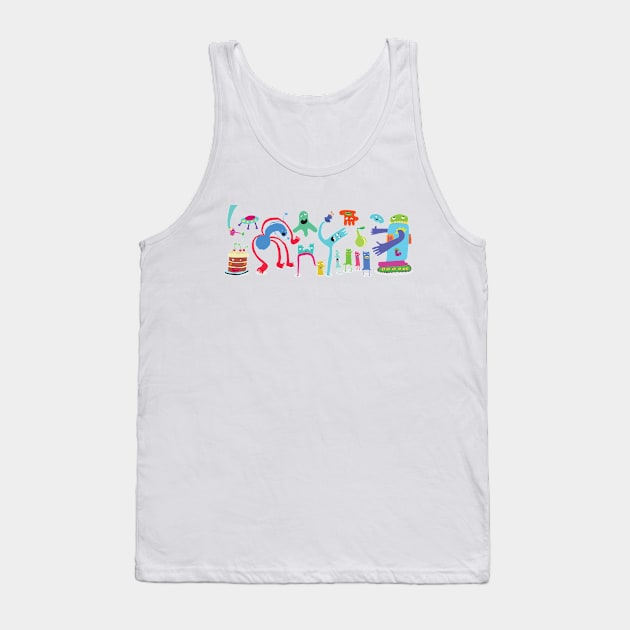 Doodles Tank Top by now83